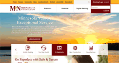 Desktop Screenshot of mn-bank.com